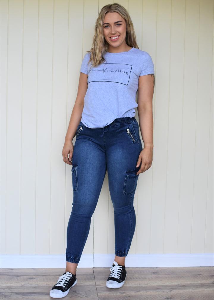 Saint Cargo Jean - Dark Blue