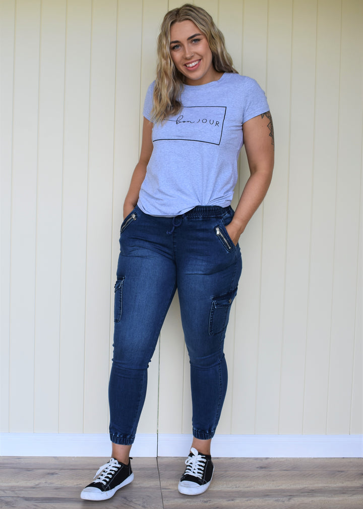 Saint Cargo Jean - Dark Blue