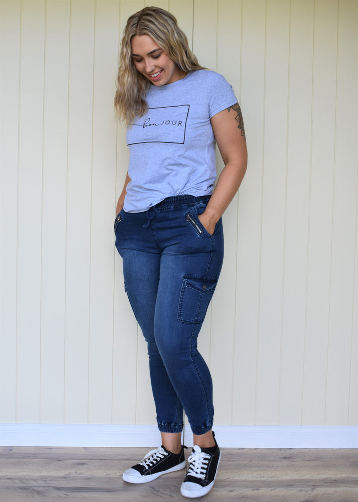 Saint Cargo Jean - Dark Blue