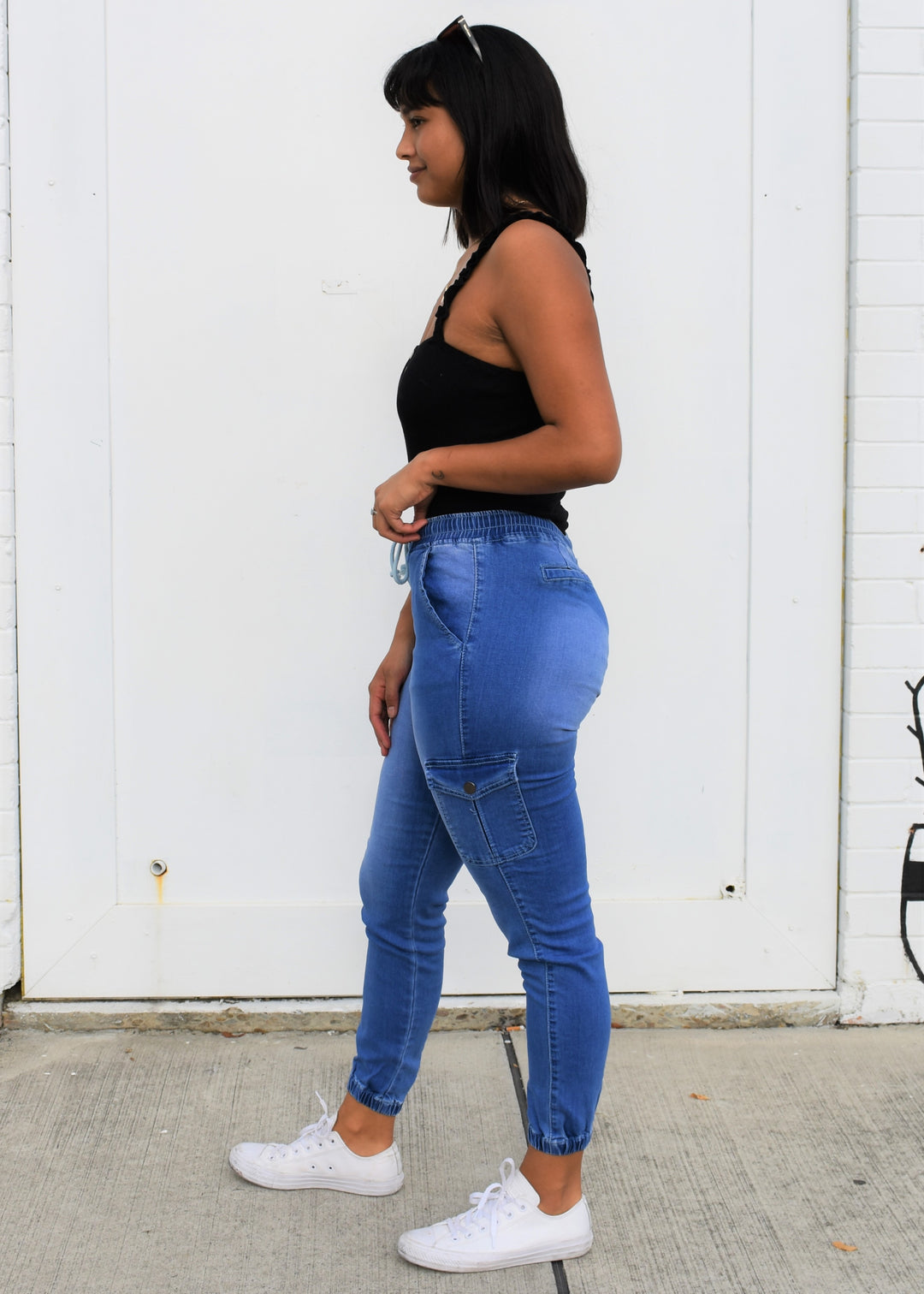 Saint Cargo Jean - Mid Blue