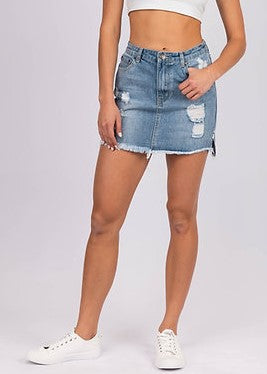 Evie Denim Skirt