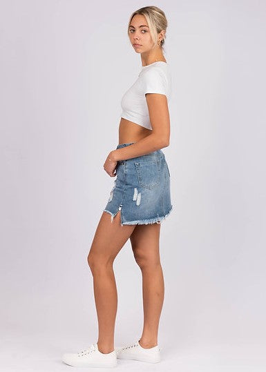 Evie Denim Skirt